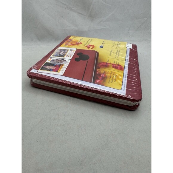 Creative Memories Disney Mickey Mouse 7x7 Photo Album Scrapbook Red Sealed - Picture 3 of 4
